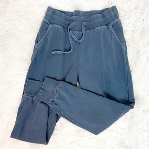 ZELLA NAVY BLUE ELASTIC WAIST JOGGER SWEAT PANTS WOMENS SZ SMALL